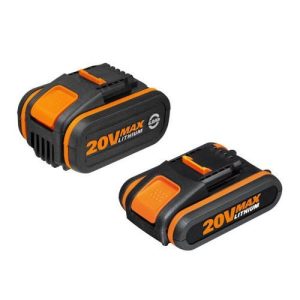 2 Baterías Li-Ion 20V/4,0Ah-2,0Ah WORX WA3605
