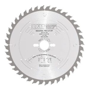 Sierra circular de diente alterno, linea industrial CMT Ø275x3,2x20 Z42 15º