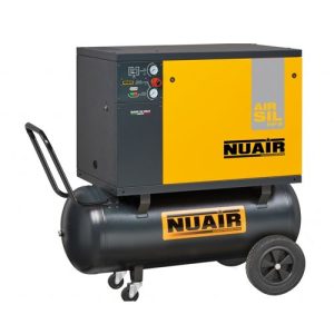 Compresor de pistón insonorizado Nuair AIRSIL 1 B2800B/3CM/100 (3Hp/100L)