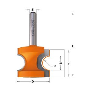 Fresa semicircular CMT 7/8/954