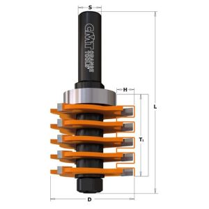 Fresa para ensambles ranura-lengüeta CMT 8/900.616