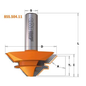 Fresa para ensambles a 45º CMT 8/955.503-504