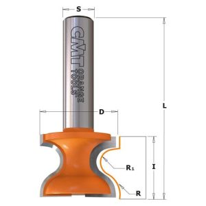 Fresa perfilada para puertas y ventanas CMT 8/955.804-805
