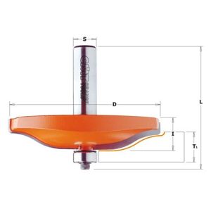 Fresa horizontal para plafones CMT 8/990.5