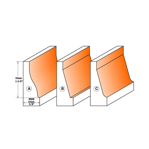 Fresa vertical para plafones CMT 8/990.6 - Imagen 2
