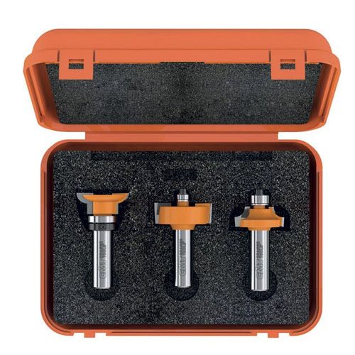 Estuche de 3 fresas para puertas CMT Serie 8/900.525