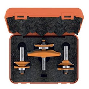 Estuche de 3 fresas para puertas CMT Serie 8/900.517-521