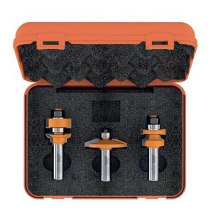 Estuche de 3 fresas para puertas CMT Serie 800.524-900.024