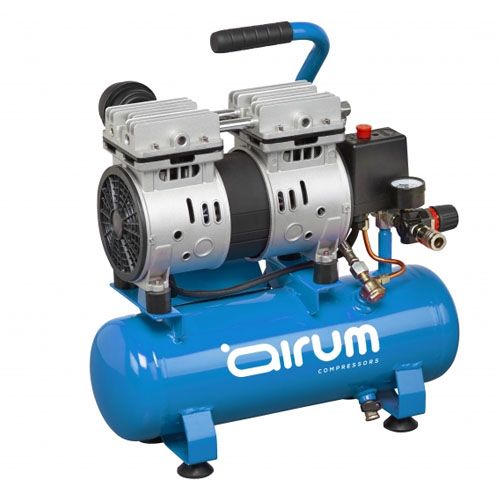 Compresor silencioso Airum SILTEK(1Hp/6L) (sin aceite) - Imagen 2