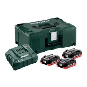 Basic-Set 3 LiHD 3x 4,0Ah 18V + Cargador ASC 55 Metabo