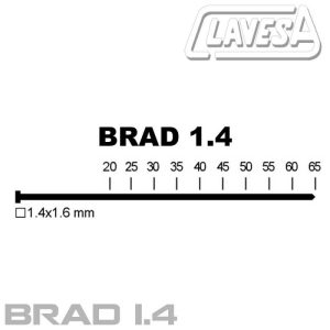 Clavo 1.4 BRAD con cabeza