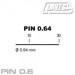 Clavo 0.6 PINS sin cabeza