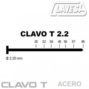 Clavo TN 2.2 acero