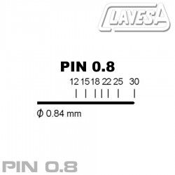 Clavo 0.8 PINS sin cabeza