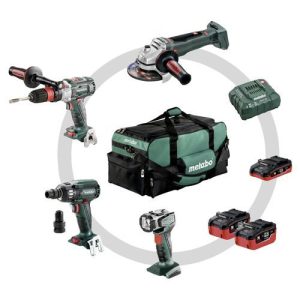 Combo set metal 4.1LiHD METABO (18V/3,1-5,5Ah LiHD)
