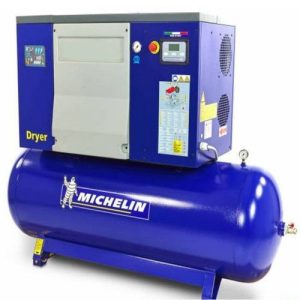 Compresor de Tornillo con Caldera y Secador Michelín RSXD7,5/500 (7,5Hp)