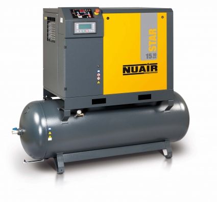 Compresor de tornillo Nuair Star 15-10-500 (20Hp/500L) - Imagen 2