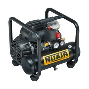 Compresor Nuair SIL AIR 244/6 SILENCIOSO(1,5Hp/6L) (sin aceite)