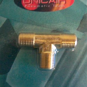 Conexión "T" macho 1/4" Unicair