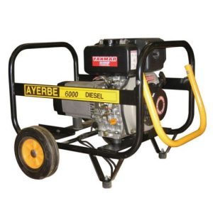 Generador diesel AYERBE AY6500 TX (6-3Kva/230V-400V) YANMAR