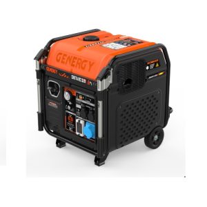 Generador Genergy CRETA SILENT RC, con una potencia de 7500W y arranque por control remoto. Inverter.