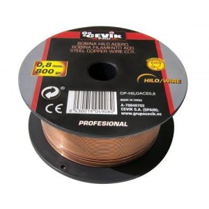 Hilo bobina acero Ø0.8mm CEVIK (5 KG)