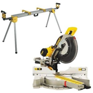 Kit Ingletadora Telescópica 1675w (Ø305) + Banco de trabajo DeWALT CPROF111
