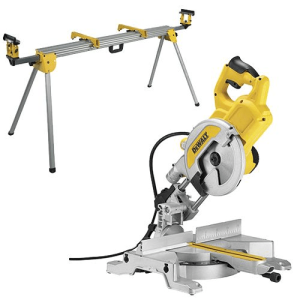 Kit Ingletadora Telescópica 1800w (Ø216) + Banco de trabajo DeWALT CPROF110