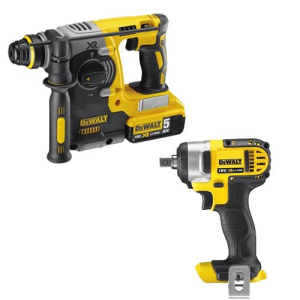 KIT Martillo electroneumático sin escobillas + Llave Impacto DeWALT CPROF397 (18V)