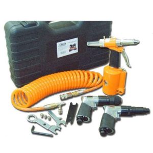 Kit Remachadora, Taladro y Atornillador neumática Clavesa EP-500 KIT