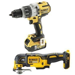 KIT Taladro Percutor + Multi-herramienta oscilante DeWALT CPROF203 (18V)
