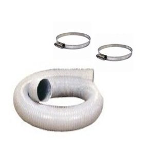 Kit tubo aspiración PVC + Abrazaderas