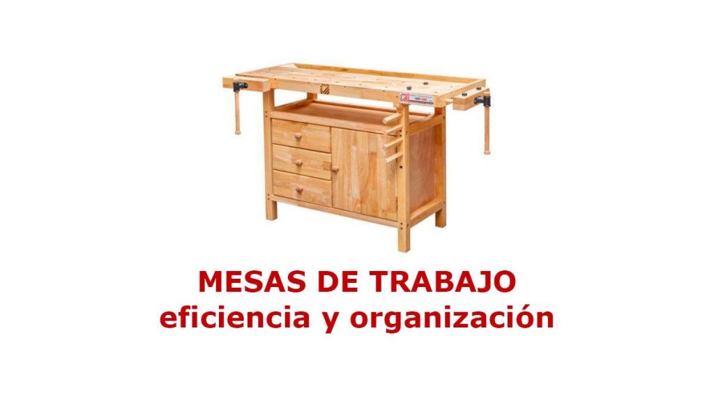 Mesa de trabajo para carpintería