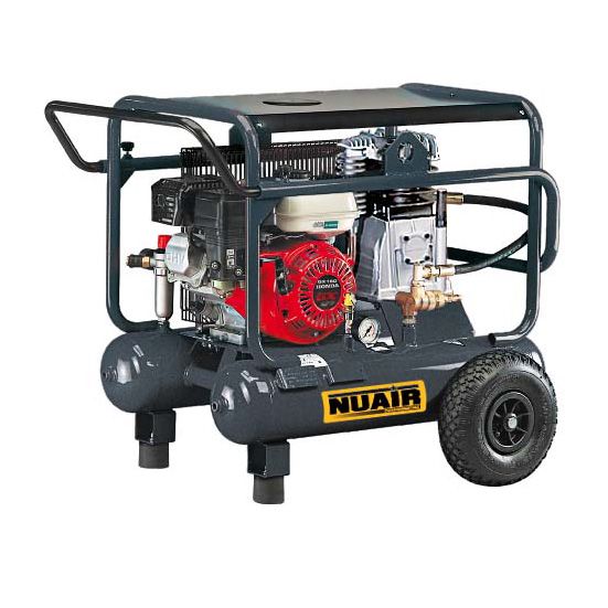 Motocompresor Nuair B3800/5,5S/10+10 Honda (5,5Hp/10+10L)