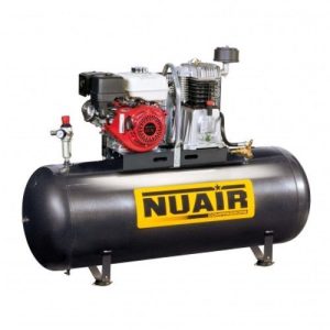 Motocompresor Nuair NB7/9S/200F Honda (9Hp/200L)