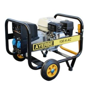 Motosoldadora de gasolina AYERBE AY-130 H AC (3,2Kva/230V) Motor HONDA