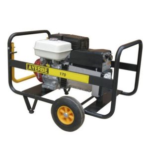 Motosoldadora de gasolina AYERBE AY-170 H AC (4Kva/230V) Motor HONDA
