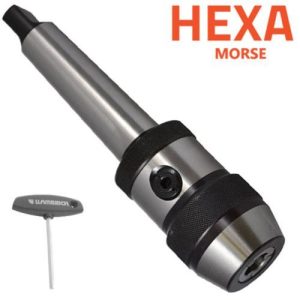 Portabrocas de precisión con cono integrado y llave hexagonal HEXA-SYSTEM MORSE Llambrich