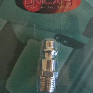 Racor macho 1/4" Unicair
