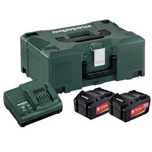 Set Básico 2 x 4,0Ah 18V + Cargador ASC 55 Metabo
