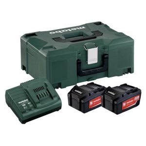 Set Básico 2 x 5,2Ah 18V + Cargador ASC 145 Metabo