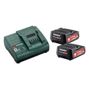Set Básico Li-Power 2 x 2,0Ah 12V + Cargador SC 30 Metabo