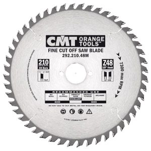 Sierra circular corte precisión CMT Ø225x2.8x30 Z48 15ºATB