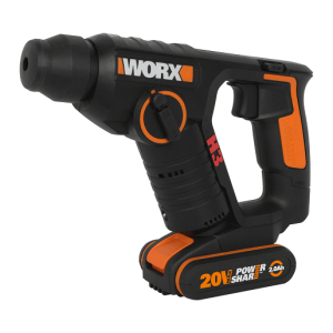 Martillo SDS-Plus WORX H3 WX394.6 (20V/2Ah) 2 baterías