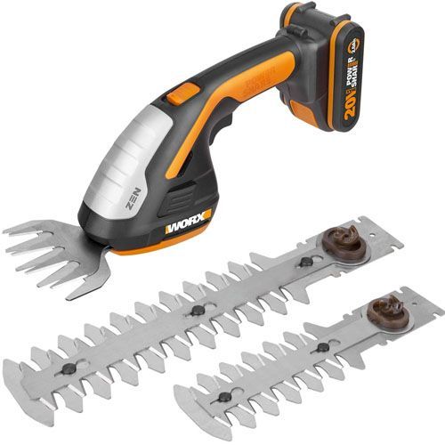 Tijeras/Cortasetos/Cortacésped a batería WORX WG801E