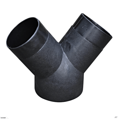 Toma doble de aspiración 2xØ100mm a 1xØ125mm