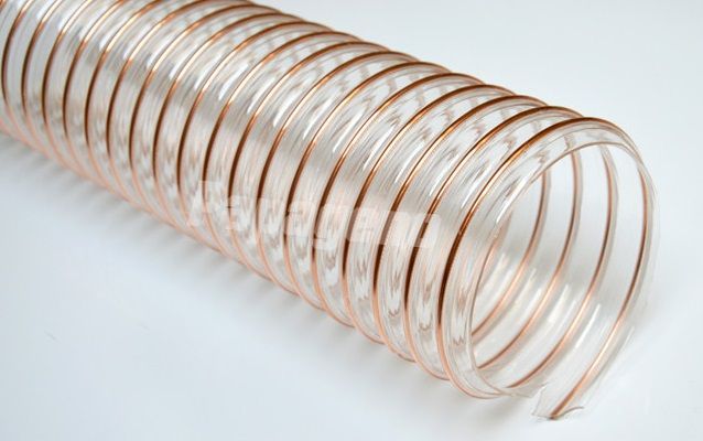 Tubo de aspiración flexible de Poliuretano Ø250mm